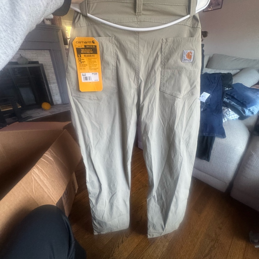 Carhartt Men's Olive Cargo Pants